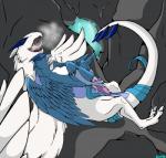2013 articuno avian backlash91 beak bird blue_feathers cave claws cloaca cloacal_penetration drooling duo feathers legendary_pokémon lugia lying male nintendo penetration penis pokémon saliva sex size_difference steam toe_claws video_games wings
Rating: Explicit
Score: 4
User: Finchmaster
Date: March 08, 2014