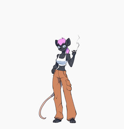 5_fingers animated_gif anthro big_breasts big_muscles blue_eyes blush body_size_growth breast_expansion breasts cigarette clothing covering covering_breasts covering_self embarrassed expansion eyewear featureless_crotch female fingers glasses glowing glowing_eyes growth hair huge_breasts huge_muscles hyper hyper_muscles muscle_growth muscular muscular_anthro muscular_female nipples open_mouth pink_hair pink_nipples simple_background size_transformation solo surprised torn_clothing transformation white_background bigdad riley_(ramudey) mammal mouse murid murine rodent 2018 2d_animation animated frame_by_frame short_playtime