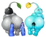 after_sex ambiguous_fluids anal anal_fisting anal_penetration anthro anus backsack balls big_butt big_penis blue_body bodily_fluids butt cum cum_in_ass cum_inside cum_on_penis disembodied_hand disembodied_penis first_person_view fisting gaping gaping_anus genital_fluids genitals glistening glistening_body glistening_skin grey_body group huge_butt huge_penis looking_back male male/male not_furry overweight overweight_anthro overweight_male penetration penis plant presenting presenting_hindquarters slightly_chubby slightly_chubby_anthro slightly_chubby_male trio sinood1e nintendo pikmin blue_pikmin elemental_creature flora_fauna ice_pikmin pikmin_(species) rock_pikmin alternate_version_at_source hi_res shaded