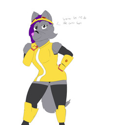 anthro big_breasts breasts clothing cosplay female panties solo spread_legs spreading thick_thighs underwear mtndewmerchant gameoverse glitch_productions charlotte_(mtndewmerchant) kit_bodega 1:1 absurd_res hi_res