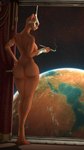 anthro big_breasts big_butt breasts butt female holding_kiseru inside kiseru looking_at_viewer looking_back nude planet shadow smoking_pipe solo space standing wide_hips mklr master_of_orion empress_jasana felid feline mammal mrrshan 3d_(artwork) 4k 9:16 absurd_res digital_media_(artwork) hi_res source_filmmaker_(artwork)