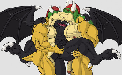 abs age_difference aged_up anthro anthro_on_anthro anus areola ball_grab balls barazoku biceps big_balls big_muscles big_penis butt carrying_another claws deltoids digitigrade erection eyebrows eyes_closed flaccid foreskin french_kissing genitals glans grey_background group group_sex hair hand_on_shoulder holidays horn huge_balls huge_muscles huge_penis humanoid_genitalia humanoid_penis kissing male male/male mature_anthro mature_male muscular muscular_anthro muscular_male nipples non-mammal_balls non-mammal_nipples nude open_mouth pecs penis ponytail pubes quads sex simple_background spread_legs spreading standing tail teeth thick_arms thick_penis thick_thighs threesome tongue triceps trio unretracted_foreskin vein wings kevindragon european_mythology father's_day mario_bros mythology nintendo ring_fit_adventure bowser bowser_jr. dragaux dragon koopa mythological_creature mythological_scalie scalie western_dragon 2024 hi_res father_(lore) father_and_child_(lore) father_and_son_(lore) incest_(lore) parent_(lore) parent_and_child_(lore) parent_and_son_(lore) son_(lore)
