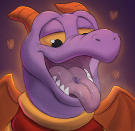 anthro bodily_fluids clothing horn looking_down love macro male male/male micro mouth_shot open_mouth saliva smile smiling_at_another snout soft_vore sweater teeth throat tongue topwear vore wings suddendraft disney disney_parks epcot journey_into_imagination mythology walt_disney_world dylan_(amangous) figment dragon mythological_creature mythological_scalie scalie squirmle absurd_res hi_res