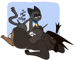 abdominal_bulge anthro anthro_on_anthro anthro_penetrated anthro_penetrating anthro_penetrating_anthro big_breasts big_butt black_eyes black_hooves black_nose black_text blue_collar body_part_in_pussy breasts butt chest_tuft collar countershade_torso countershading duo feet female female_anthro female_penetrated fingers from_front_position fur gloves_(marking) grey_body grey_breasts grey_butt grey_ears grey_eyelids grey_fur grey_nipples grey_tail grey_tuft half-closed_eyes hand_on_another's_breast hand_on_breast hooved_fingers hooves interspecies larger_female larger_penetrated leg_markings looking_pleasured lying male male/female male_anthro male_penetrating male_penetrating_female markings narrowed_eyes navel nipples on_back on_ground onomatopoeia orange_sclera penetration penile penile_penetration penis_in_vagina plap sex size_difference smaller_male socks_(marking) sound_effects tail text thick_thighs tuft vaginal vaginal_penetration white_body white_countershading white_feet white_tuft wide_hipped_anthro wide_hipped_female wide_hips xenopavilia doodle_world baphomet_(xenopavilia) bovid caprine caprine_demon demon domestic_cat felid feline felis goat_demon louis_(species) mammal 2023 digital_drawing_(artwork) digital_media_(artwork) hi_res