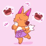 anthro apron blue_apron blue_clothing blush bow_(feature) bow_apron bow_in_front chibi clothing clothing_bow fantasizing heart_symbol male solo shapeshiftinterest animal_crossing nintendo crazy_redd tom_nook_(animal_crossing) canid canine fox mammal raccoon_dog tanuki 1:1 hi_res