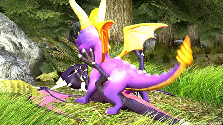 animal_genitalia cloaca cloacal cloacal_penetration cloacal_penis duo erection female female_penetrated feral feral_on_feral feral_penetrated feral_penetrating feral_penetrating_feral forest from_front_position genitals happy happy_sex lying male male/female male_penetrating male_penetrating_female missionary_position on_back penetration penile penile_penetration penis penis_in_cloaca pink_cloaca plant purple_penis sex tail tree wings fang-and-fantasy activision mythology spyro_reignited_trilogy spyro_the_dragon cynder spyro dragon mythological_creature mythological_scalie reptile scalie 16:9 3d_(artwork) 3d_animation animated digital_media_(artwork) hi_res huge_filesize long_playtime no_sound source_filmmaker_(artwork) video widescreen