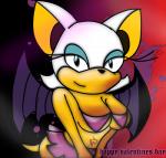 blue_eyes breasts female looking_at_viewer rouge_the_bat sega smile solo sonic_(series)
Rating: Questionable
Score: -2
User: lv-a42
Date: February 13, 2014