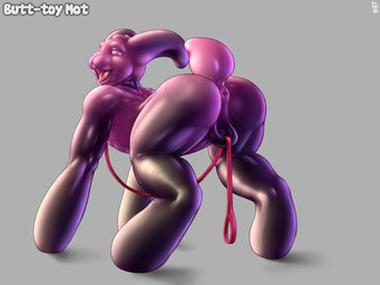 all_fours anus bdsm bondage bound buckteeth creepy empty_eyes female genitals glistening grey_background latex leash leg_markings living_sex_toy looking_back markings muscular muscular_female nude nullo open_mouth purple_body scary simple_background small_tail smile socks_(marking) solo submissive submissive_female tail teeth tongue translucent unusual_anatomy unusual_genitalia vein what_has_science_done mot lagomorph leporid mammal rabbit 4:3 digital_media_(artwork) signature