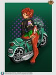 anthro biker biker_jacket biped bodily_fluids bottomless bottomless_anthro bottomless_female closed_smile clothed clothed_anthro clothed_female clothing dripping_pussy female female_anthro genital_fluids genitals hooves jacket leather leather_clothing leather_jacket leather_topwear looking_at_viewer looking_back looking_back_at_viewer motorcycle mouth_closed pussy rear_view smile smiling_at_viewer smirk smirking_at_viewer solo standing text text_on_clothing text_on_jacket text_on_topwear topwear unguligrade vaginal_fluids vehicle lordofnothin1 activision spyro_reignited_trilogy spyro_the_dragon elora faun faun_(spyro) 3:4 full-length_portrait hi_res portrait