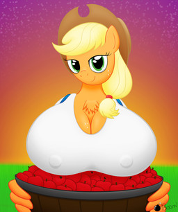 anthro anthrofied apple applejack_(mlp) basket big_breasts blonde_hair breasts cleavage clothed clothing cowboy_hat equine female field friendship_is_magic fruit green_eyes hair hat horse mammal my_little_pony nipples overalls pony ponyboom smile sunset
Rating: Questionable
Score: 4
User: pr2b
Date: January 07, 2014 anthro anthrofied apple applejack_(mlp) basket big_breasts blonde_hair breasts cleavage clothed clothing cowboy_hat equine female field friendship_is_magic fruit green_eyes hair hat horse mammal my_little_pony nipples overalls pony ponyboom smile sunset
Rating: Questionable
Score: 4
User: pr2b
Date: January 07, 2014