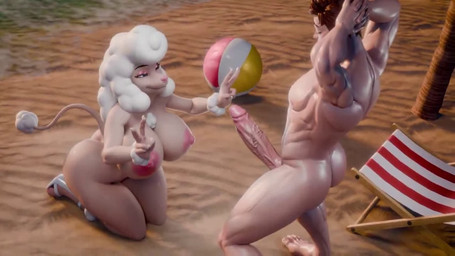 5_fingers 5_toes abdominal_bulge abs anthro anthro_penetrated areola ball balls beach beach_ball big_areola big_balls big_breasts big_butt big_penis blue_sky bouncing_breasts breast_jiggle breasts brown_hair bubble_butt butt chair chest_tuft claws clothing curvy_figure day detailed_background duo erection eyelashes eyeshadow feet fellatio female female_anthro female_on_human female_penetrated finger_claws fingers footwear footwear_only fur furniture genitals gesture glistening glistening_body glistening_clothing glistening_skinsuit hair hand_gesture hands_behind_head high_heels high_heels_only hourglass_figure huge_areola huge_breasts huge_butt huge_hips huge_penis human_on_anthro human_penetrating human_penetrating_anthro human_penetrating_female humanoid_genitalia humanoid_penis inflatable interspecies jiggling kneeling light-skinned_male light_body light_fur light_skin long_hair long_tail lounge_chair makeup male male/female male_human male_on_anthro male_penetrating male_penetrating_anthro male_penetrating_female moan mostly_nude muscular muscular_human muscular_male nipples nude nude_anthro nude_female nude_human nude_male open_mouth open_smile oral oral_penetration outside outside_sex pecs penetration penile penile_penetration penis penis_in_mouth penis_in_vagina red_eyeshadow sea seaside sex shoes skinsuit sky small_waist smile snout tail tail_motion tail_tuft tailwag teal_eyes teeth thick_thighs tight_clothing toes tongue tongue_out tongue_out_fellatio tuft v_sign vaginal vaginal_penetration vein veiny_penis voluptuous voluptuous_anthro voluptuous_female vulva water white_body white_fur white_hair wide_hipped_anthro wide_hipped_female wide_hips babymoon da.nilkaz_(modeler) leodamodeler_(modeler) thebredfactory_(va) bree_(bender) max_(taciticooldad) canid canine canis domestic_dog human mammal poodle 16:9 2026 3d_(artwork) 3d_animation animated blender_(artwork) digital_media_(artwork) short_playtime sound video voice_acted widescreen