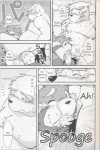 ailurid anthro belly bird_dog black_and_white blush canid canine canis comic dialogue domestic_dog duo english_text erection explicitly_stated_nonconsent eyes_closed fellatio foreskin futaba_kotobuki genitals golden_retriever hard_translated head_in_crotch hi_res hunting_dog japanese_text licking looking_pleasured male male/male male_penetrated male_penetrating male_penetrating_male mammal monochrome moobs namihira_kousuke oral oral_penetration overweight penetration penile penis penis_lick ptosis red_panda retriever secretly_loves_it sex tail takagi_kyou text third-party_edit tight_foreskin tongue tongue_out translated trouble_(series)