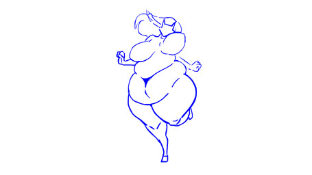 anthro belly big_belly big_breasts bouncing_belly bouncing_breasts breasts female hair huge_belly huge_breasts huge_thighs long_hair mask morbidly_obese nude obese overweight overweight_anthro overweight_female solo thick_thighs walk_cycle wide_hips scaliecrocs league_of_legends riot_games tencent kindred_(lol) lamb_(lol) bovid caprine mammal sheep 16:9 2021 2d_animation animated animated_gif digital_media_(artwork) frame_by_frame short_playtime widescreen