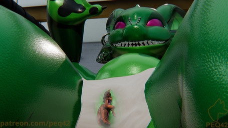 anthro brown_body brown_fur clothing duo fur genitals green_body macro male male/male micro penis size_difference slit_penis slit_play tapering_penis underwear peq42 made_in_abyss creature_(djjaggers) maelstrorcas_(species) narehate 16:9 3d_(artwork) digital_media_(artwork) hi_res widescreen