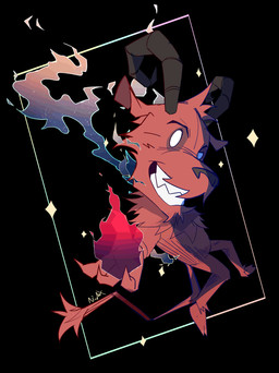 animated_gif anthro male solo nightwolf1225 don't_starve klei_entertainment wortox bovid caprine demon mammal animated hi_res short_playtime