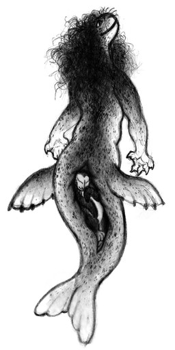 anthro claws duo endosoma eyes_closed female female/female fin flippers membrane_(anatomy) safe_vore smile vore webbed_hands ink-the-artist aquatic avian bird leopard_seal mammal penguin pinniped seal taur absurd_res hi_res monochrome traditional_media_(artwork)