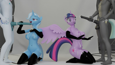 animal_genitalia animal_penis anthro balls bodily_fluids clothing cum cumshot ejaculation equine_genitalia equine_penis female genital_fluids genitals gloves group handwear horn legwear male male/female penis sex skippyarts friendship_is_magic hasbro my_little_pony mythology soarin_(mlp) thunderlane_(mlp) trixie_(mlp) twilight_sparkle_(mlp) wonderbolts_(mlp) equid equine horse mammal mythological_creature mythological_equine pony unicorn 16:9 3d_(artwork) digital_media_(artwork) hi_res widescreen