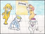 anthro bathroom female group holding_crotch omorashi young young_anthro reddragonkan paw_patrol ella_(paw_patrol) everest_(paw_patrol) skye_(paw_patrol) sweetie_(paw_patrol) bird_dog canid canine canis cockapoo domestic_dog golden_retriever hunting_dog husky mammal mixed_breed nordic_sled_dog retriever spitz terrier yorkshire_terrier