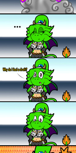 alternate_costume angry angry_eyebrows animal_print armwear ask_blog bangs bell_choker belt belt_buckle bottomwear bracelet buckle cargo_shorts censored_profanity circle_eyes clothing clothing_swap cow_outfit cow_print cowbell cross-popping_vein dialogue dragon_wings elbow_gloves ellipsis eyes_closed eyeshadow feathered_tail feathers female fingerless_gloves freaking_out furrowed_eyebrows gloom_lines gloves gradient_background green_body green_eyeshadow hair hands_on_hips handwear horned_headband humor jewelry lime_green long_tail looking_at_viewer looking_down looking_down_at_self looking_offscreen magenta_eyes makeup midriff multicolored_body multicolored_clothing multicolored_shirt multicolored_topwear navel necklace offscreen_character pattern_bottomwear pattern_clothing pattern_shorts ponytail poof_transformation pouting prehensile_tail purple_clothing purple_shirt purple_topwear rope rope_belt screen_shake self_insert shirt short_hair shorts shoulder_straps side_view simple_background snaggle_tooth solo spandex spandex_shorts spread_wings straightened_tail striped_bottomwear striped_clothing striped_shorts stripes tail tight_bottomwear tight_clothing tight_shorts topwear torn_clothing two_tone_body two_tone_clothing two_tone_shirt two_tone_topwear wide_eyed wings yelling spdy4 mythology tumblr anonymous arrow_(spdy4) arrow_the_dragon arrow_xiang_long couatl dragon eastern_dragon feathered_scalie feathered_snake hybrid mythological_creature mythological_scalie reptile scalie snake 2015 absurd_res animated animated_comic comic digital_media_(artwork) flat_colors hi_res long_image tall_image