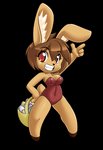 anthro basket breasts bunny_costume cleavage clothed clothing container costume easter_egg female hair holidays leotard solo nekonny easter elexis_(mramp) mrs._amp_(mramp) mammal mustelid musteline true_musteline weasel alpha_channel hi_res