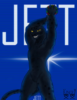 andromorph andromorph_anthro anthro ball biped blue_background flat_chested front_view genitals holding_ball holding_object intersex intersex_anthro looking_at_viewer markings melanistic multi_nipple muscular muscular_andromorph muscular_intersex nipples nude nude_andromorph nude_anthro nude_intersex raised_arm raised_arms simple_background smile smiling_at_viewer solo spots spotted_body standing tail teeth_showing vulva yellow_sclera kingky goat_(movie) sony_corporation sony_pictures jett_fillmore felid jaguar leopard mammal pantherine english_description hi_res portrait signature three-quarter_portrait female_(lore)