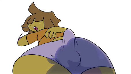 anthro anthro_penetrated balls big_breasts black_nose blue_clothing blue_shirt blue_t-shirt blue_topwear bodily_fluids bottomwear breasts brown_hair clock close-up clothing cum cum_from_mouth cum_in_mouth cum_inside duo erection erection_under_clothing fellatio female female_penetrated fur genital_fluids genitals grey_bottomwear grey_clothing grey_shorts hair hair_over_eyes hand_on_belly hand_on_face hand_on_own_belly hand_on_own_face huge_breasts lying male male/female male_human male_penetrating male_penetrating_female multicolored_body on_back oral oral_penetration orange_clothing orange_shirt orange_t-shirt orange_topwear penetration penile penile_penetration penis penis_in_mouth pink_body sex shirt shorts side_view simple_background sleep_sex sleeping smile snoring t-shirt teeth three-quarter_view tongue tongue_out topwear two_tone_body white_background white_body white_fur white_wool wool_(fur) yellow_body mrloquendo bovid caprine human humanoid mammal sheep 16:9 2025 2d_animation animated digital_media_(artwork) long_playtime no_sound video widescreen