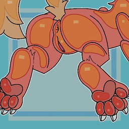 4_toes anus blue_background butt claws clitoris curling_toes feet female feral fur genitals hindpaw humanoid_genitalia humanoid_vulva lying orange_body orange_fur outline pawpads paws simple_background solo sploot tan_body tan_fur toes vulva white_claws white_outline theenyface canid canine fox mammal 1:1 2d_animation aliasing animated cel_shading digital_media_(artwork) high_framerate motion_tweening no_sound pixel_(artwork) pixel_animation shaded short_playtime video