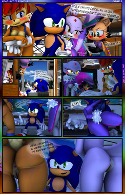anthro anthro_on_anthro blush breasts clothing dialogue dominant dominant_female female genitals group hair hand_holding hat headgear headwear hero inviting_to_sex male male/female nude ponytail princess royalty smile speech_bubble text undressing vulva ari_is_very_sad archie_comics sega sonic_the_hedgehog_(archie) sonic_the_hedgehog_(comics) sonic_the_hedgehog_(series) blaze_the_cat nicole_the_lynx sally_acorn sonic_the_hedgehog chipmunk domestic_cat eulipotyphlan felid feline felis ground_squirrel hedgehog lynx mammal rodent sciurid 3d_(artwork) absurd_res comic digital_media_(artwork) english_text hi_res