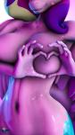 anthro anthrofied areola breasts female gesture heart_gesture heart_symbol nipples nude oppai_heart smile solo torso_shot hooves-art friendship_is_magic hasbro my_little_pony princess_cadance_(mlp) equid equine horse mammal 3d_(artwork) 4k 9:16 absurd_res digital_media_(artwork) hi_res source_filmmaker_(artwork)