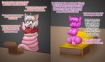 4_missing_limbs after_transformation ahegao amputee anthro anthro_to_inanimate bait before_and_after big_breasts bodily_fluids bound breasts calling_for_help captured dialogue dildo dildo_in_pussy dildo_insertion disability eye_roll eyebrows eyelashes female genitals grey_hair hair inanimate_transformation limb_loss living_sex_toy looking_pleasured looking_up mind_control navel nipples nude offscreen_character open_mouth penetration pink_body pussy quadruple_amputee raised_inner_eyebrows saliva sex_doll_transformation sex_toy sex_toy_in_pussy sex_toy_insertion sex_toy_transformation shrinking size_transformation solo solo_focus surprise surprised_expression sweat talking_to_another tentacles text tongue tongue_out transformation transformation_sequence transformation_through_vore translucent translucent_body trap_(contrivance) treasure_chest vaginal vaginal_penetration vore flybeeth arcanis_(hahaluckyme) domestic_cat felid feline felis living_onahole mammal mimic mimic_chest 2023 digital_media_(artwork) english_text hi_res