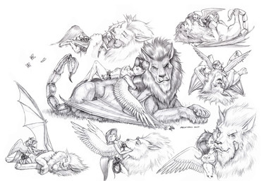 ambiguous_gender anthro anthro_on_feral anthrofied bestiality bottomwear clothing daisy_dukes denim denim_bottomwear denim_clothing denim_shorts duo feathered_wings feathers female feral hotpants licking licking_another licking_partner membrane_(anatomy) membranous_wings midriff navel shirt shorts tank_top tongue topwear wings baron_engel friendship_is_magic hasbro my_little_pony mythology fluttershy_(mlp) chimenticore equid equine mammal mythological_creature mythological_equine pegasus 2025 hi_res