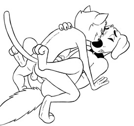 3_toes anal anal_penetration anthro anthro_on_anthro anthro_penetrated anthro_penetrating anthro_penetrating_anthro anus backsack balls biped claws collar digitigrade duo erection eyes_closed feet fingers from_front_position genitals glans hand_on_back hand_on_penis holding_penis humanoid_genitalia humanoid_hands humanoid_penis interspecies looking_at_another looking_pleasured lying male male/male male_on_bottom male_on_top male_penetrated male_penetrating male_penetrating_male missionary_position nude_anthro nude_male on_back on_bottom on_top open_mouth penetration penile penile_penetration penis penis_in_ass perineum sex simple_background smile smirk tail toes white_background nikraccoom canid canine canis domestic_cat domestic_dog felid feline felis mammal animated black_and_white loop monochrome