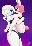 anal anal_penetration anthro anthro_on_robot blue_eyes blush blush_lines duo machine male male/male penetration red_eyes whygenamoon nintendo pokemon brave_the_rabbit_(whygenamoon) animal_humanoid gardevoir generation_3_pokemon humanoid lagomorph lagomorph_humanoid leporid_humanoid mammal mammal_humanoid pokemon_(species) rabbit_humanoid robot robot_humanoid absurd_res hi_res