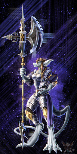 anthro armor blue_eyes claws clothing frilly frilly_clothing fur grey_body grey_fur gynomorph halberd headgear helmet intersex melee_weapon polearm snout solo tail toe_claws weapon creativefiddler final_fantasy final_fantasy_ix square_enix ser_ori_tuft burmecian mammal murid murine rat rodent absurd_res hi_res