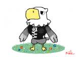 anthro beak blush bounce clothed clothing dancing feathers grass male outside plant simple_background smile solo toony zipper keke_(artist) animal_crossing nintendo apollo_(animal_crossing) accipitrid accipitriform avian bald_eagle bird eagle sea_eagle 2017 2d_animation 4:3 animated digital_media_(artwork) flipnote_studio_(artwork) frame_by_frame low_res short_playtime signature