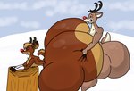 anthro big_butt butt butt_grab duo femboy hand_on_butt holidays huge_butt hyper hyper_butt male male/male penetration selfcest sex size_difference square_crossover luxioboi22 christmas rudolph_the_red-nosed_reindeer:_the_movie rudolph_the_red-nosed_reindeer_(tv_special) rudolph_the_red-nosed_reindeer deer mammal new_world_deer reindeer hi_res