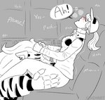 2022 animatronic anthro blush blush_lines breath canid canine canis claws clothed clothing collar comic cunnilingus dialogue digital_media_(artwork) duo ear_piercing english_text eyes_closed female female/female female_anthro female_on_anthro female_on_human five_nights_at_freddy's five_nights_at_freddy's:_security_breach hat headgear headwear hi_res human human_on_anthro interspecies larger_anthro machine mammal moan open_mouth oral orgasm orgasm_face partial_line_speech_bubble partially_clothed piercing profanity robot roxanne_wolf scottgames sex shaking size_difference smaller_human speech_bubble steel_wool_studios syndhart text uniform vaginal vanessa_(fnaf) vowelless vowelless_vocalization wolf