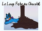 anthro bedroom_eyes blue_body blue_fur candy chocolate chocolate_sauce countershade_torso countershading dark_chocolate dessert dirty food food_fetish food_play french fur head_tuft i_can't_believe_it's_not_feces lying male melted_chocolate misleading_thumbnail narrowed_eyes orange_eyes orange_gills orange_nose pouring_liquid purple_scarf relaxing scarf seductive smug smug_face solo text tuft white_body white_countershading stormiehills le_fishe nintendo pokemon xevy canid canine canis generation_3_pokemon hybrid mammal pokemon_(species) swampert wolf absurd_res french_text hi_res meme