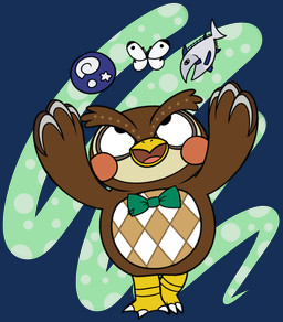 anthro beak bow_(feature) bow_tie brown_body brown_feathers feathered_wings feathers fossil looking_up male open_mouth open_smile red_cheeks simple_background smile solo transparent_background unidentified_fossil_(animal_crossing) wings yellow_beak halabaluu animal_crossing nintendo blathers_(animal_crossing) aquatic arthropod avian bird butterfly fish insect lepidopteran owl small_cabbage_white 2017 alpha_channel digital_drawing_(artwork) digital_media_(artwork) hi_res signature