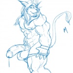aaron_(artist) abs anthro balls beard biceps big_balls big_muscles big_penis bracelet bulge cum cum_string dripping erection facial_hair fangs feline fur grin hair huge_penis humanoid_penis jewelry leaking lion looking_at_viewer male mammal mane muscles nipples open_mouth pecs penis pose precum presenting pubes sheath sketch smile solo speedo standing swimsuit teeth toned tongue topless underwear vein wristband
Rating: Explicit
Score: 5
User: e62117
Date: January 16, 2014