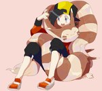 ambiguous_gender bent_legs bonding coiling eyes_closed feral group happy love male open_mouth open_smile sitting smile teeth_showing tattanbu nintendo pokemon ethan_(pokemon) furret generation_2_pokemon human mammal pokemon_(species) rodent digital_drawing_(artwork) digital_media_(artwork)