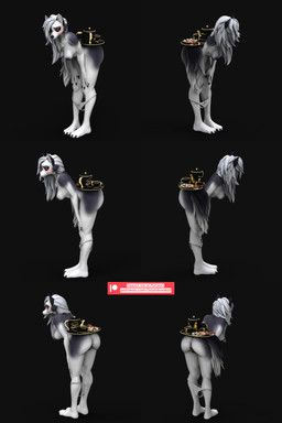 anthro black_nipples blush breasts butt claws clothing clothing_around_legs female food food_fetish food_in_pussy food_insertion food_play footwear forniphilia hair improvised_sex_toy legwear nipples panties panties_around_legs paws penetration plantigrade popsicle red_eyes shoes solo standing tail text underwear underwear_around_legs vaginal vaginal_penetration bambookat hellaverse helluva_boss mythology loona_(helluva_boss) canid canid_demon canine demon hellhound mammal mythological_canine mythological_creature 2:3 3d_(artwork) 3d_model_showcase absurd_res digital_media_(artwork) english_text hi_res