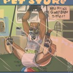 ageplay anthro ball bdsm beach_ball bib biped black_collar black_pawpads bondage bound brown_body brown_fur clean_diaper clothed clothing collar detailed_background diaper food fur gag gagged hindpaw humiliation infantilism inflatable male multicolored_body multicolored_fur muzzle_(object) muzzled onomatopoeia pacifier pacifier_gag pacifier_muzzle_gag pawpads paws public public_humiliation purple_eyes roleplay solo sound_effects sushi suspension suspension_bondage tail tail_tied text two_tone_body two_tone_fur wearing_diaper jimmyrumshot mammal mustelid otter 1:1 2013 digital_media_(artwork) english_text hi_res