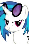 blue_hair cutie_mark equine eyewear female friendship_is_magic fur glasses grin hair half-closed_eyes horn horse looking_at_viewer mammal my_little_pony plain_background pose purple_eyes solo two_tone_hair unicorn vinyl_scratch_(mlp) white_background white_fur
Rating: Safe
Score: 5
User: Protection_Is_Magic
Date: February 18, 2014