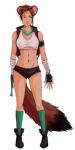 abs absurd_res animal_humanoid arteia_kincaid_(arctic_android) bottomwear braided_hair breasts bunny_and_fox_world clothed clothing female fur green_eyes hair hi_res humanoid mammal mammal_humanoid mustela_humanoid mustelid mustelid_humanoid musteline musteline_humanoid reddragonsyndicate shorts solo stoat stoat_humanoid true_musteline v-cut weasel weasel_humanoid