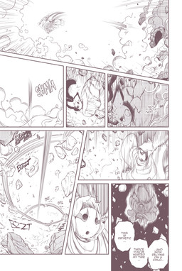 8_panel_comic ambiguous_gender battle biped cheek_spots detailed_background dialogue duo ellipsis emphatic_ellipsis hood inner_monologue mask motion_lines rock scarf sound_effects speech_bubble talking_to_another text thinking umikit nintendo pokemon pokemon_mystery_dungeon spike_chunsoft muro_(aots) generation_2_pokemon pichu pokemon_(species) comic english_text monochrome female_(lore)