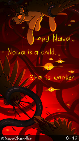 amputation battle blood bodily_fluids bone brown_body dark dialogue dominant dramatic_lighting dystopian feathers female feral glowing glowing_eyes gore hair horror_(theme) male night ominous orange_eyes pain power red_hair slime tentacles text threatening urban violence wings wounded yellow_eyes young young_male nava_chendler a_world_of_losers_(nava_chendler) astraconia_(nava_chendler) hasbro my_little_pony mythology eyelet_(nava_chendler) fan_character fracture rob_(nava_chendler) demon equid equine horse ink_demon mammal mythological_creature mythological_equine pegasus pony unknown_species 4k 9:16 absurd_res comic digital_media_(artwork) english_text hi_res story