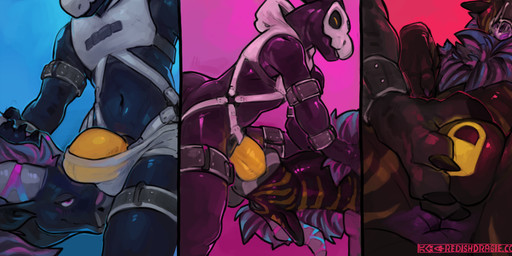 anthro anthro_on_feral balls bestiality big_penis black_body bodily_fluids bulge_nuzzling claws clothing cuffs_(clothing) cum cum_in_mouth cum_inside duo feral genital_fluids genitals grope groping_crotch horn larger_feral larger_male latex male male/male male_anthro male_feral male_on_anthro male_on_feral male_penetrated male_penetrating male_penetrating_male null_bulge nuzzling oral oral_penetration orange_penis penetration penis sex size_difference smaller_anthro smaller_male toe_claws wings redishdragie capcom monster_hunter mythology kasier_relkin unit6 dragon felkin flying_wyvern mythological_creature mythological_scalie nargacuga scalie absurd_res digital_media_(artwork) hi_res