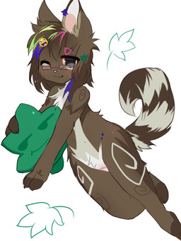anthro drugs eyewear female genitals glasses marijuana solo vulva cloudydaysmemories holdmybowl canid canine mammal 3:4 hi_res