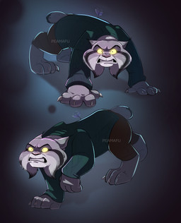 angry anthro anthro_to_feral bottomwear clothing feral flower infected male night_howlers pants paws peamafu plant pupils slit_pupils solo sweater tail topwear transformation yellow_eyes disney zootopia pawbert_lynxley canada_lynx felid feline lynx mammal absurd_res hi_res